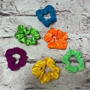 💰5/$20 Hair Scrunchies - Brights! - Bundle Lot of 6 Hair (or Wrist!) Accessories
